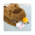 thumbnail image 3 of VONKY Sac à Dos en Peluche Polyester pour Poupée, Sac Capybara, Cadeau, Bretelle Réglable, Type Enfant+2 30cm, 3 of 6