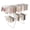 Silver + White, variant on Clothes Drying Rack, Foldable 2-Level Stee Laundry Drying Rack