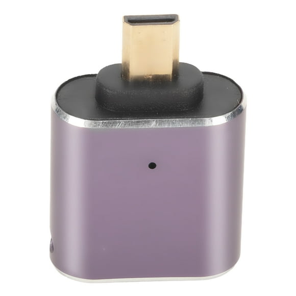 Micro HD Multimedia Interface Adapter, Aluminum Alloy HD To Micro HD Adapter Support 8K  For Computers For Monitors