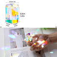 thumbnail image 3 of 1.2 Inch Optical RGB Dispersion Prism X-Cube for Physics Teach Rainbow Prism Crystal Cube Prism Photography Props,1 x Color Dichroic Prism, 3 of 8