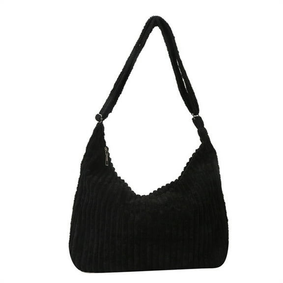 ROZYARD Women Bag Corduroy Shoulder Bag Large Capacity Crossbody Bag Commuting Bag