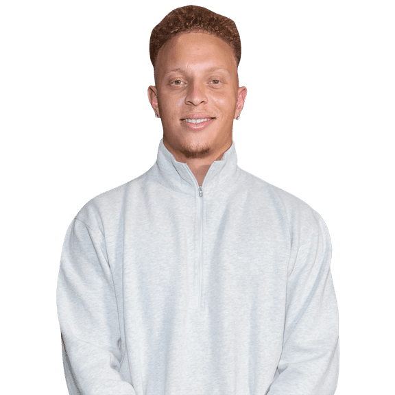 Spencer Rattler (Grey Outfit) Half Body Buddy Cutout
