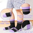 thumbnail image 2 of 12 Pairs Boys Crew Socks Novelty Plaid Kids Elastic Mid Cut Toddler Socks for Boy Girls(2-14T), 2 of 7