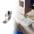 thumbnail image 1 of Prensatelas para máquina de coser de cama plana, prensatelas para cremallera estrecha, piezas de repuesto para coser, prensatelas para máquina de cose Engranaje normal Macarena Presilla, 1 of 8
