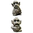 thumbnail image 1 of Adornos de jardín para hombre en miniatura Shamjiam Estatua decorativa, 1 of 8