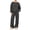 Black, variant on Women's Cute Sweat Sets Round Neck Sweatshirt and Pants Set, 2 Piece Sweat Suit with Pockets, Lounge Set for Fall Winter Black L