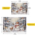 thumbnail image 4 of Christmas Snowman 500 Piece Large Jigsaw Puzzle for Adults - Game Interesting Toys - Hand Made Puzzles Personalized Gift, 4 of 7