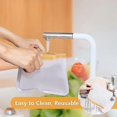 thumbnail image 5 of Eco-Friendly Reusable Silicone Bags, BPA-Free Food Storage with Triple Zip Lock, Leakproof Design, Includes Freezer Labels - 12 Pack, 5 of 5