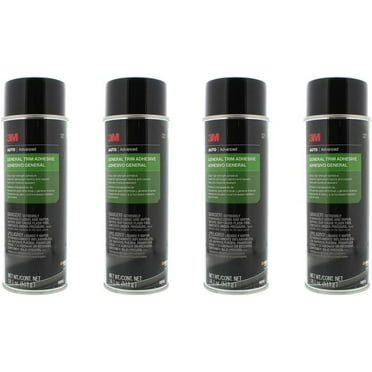 3M General Trim Adhesive 08088, High Strength, Clear Drying, Aerosol, 18.1 oz