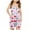 Purple, variant on Odeerbi 5-13 Years Kids Girls Summer Jumpsuit Plaid Strawberry Print Camisole Romper Breathable Comfortable Suspender Overalls Bib Overall Shorts with Pockets