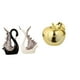 thumbnail image 1 of Colección De Esculturas De Cerámica Con Forma De Cisne, Delicado Adorno De Escritorio, Ideal Para Estanterías, Aniversarios, Chimeneas, Porches, Restaurantes Y Oficinas., 1 of 8