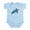Sky Blue, variant on - Sea Turtle Body Suit - Baby Light Bodysuit, Size Newborn - 24 Months