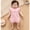 A-Pink Dot, variant on Emy Dola Newborn Baby Girls Snap-up Rompers 100% Cotton Toddler Infant Flutter Short Sleeve Bodysuit For 0-24M,1pcs