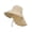 Khaki, variant on Wide Brim Sun Hat with Neck Flap, UV Protection Fishing Hat, Breathable Outdoor Sunscreen Cap for Hiking, Camping, Gardening & Beach(Khaki)