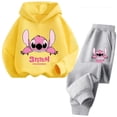 thumbnail image 3 of Sudadera con capucha para niños Stitch Kawaii, moda, jersey, sudadera, mono de anime, manga, dibujos animados, niñas, niños, ropa informal de otoño, 3 of 5