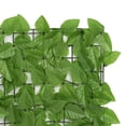 thumbnail image 3 of vidaXL Balcony Privacy Screen with Green Leaves 300x150 cm, 3 of 4