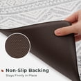 thumbnail image 5 of Anti Fatigue Kitchen Mats for Floor 2 Piece Set, Waterproof & Non-Skid Boho Kitchen Rugs, Cushioned Kitchen Mat for Standing Washable Comfort Desk Kitchen Runners, 17x30+17x47, 5 of 6