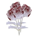 thumbnail image 1 of 3pcs Artificial Roses Flower Bouquet Halloween Simulation Flowers Home Sequins Wedding Valentine‘s Day Decor Fake Plants, 1 of 10