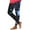 Blue, variant on ZhuoLiL Leggings for Women Clearance under $5 Women's Fashion Valentine's Day Printed Leggings With Yoga Sport Elastic Pants