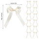 thumbnail image 3 of Cinta De Poliéster 12 Cintas De Nailon Y Licra Blanca Con Forma De Mariposa Para Velas, Para Decorar Regalos De Fiestas Navideñas, 18.5x12cm Rkxzt, 3 of 9