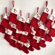 thumbnail image 3 of Christmas Decoration Socks Hanging Santa Claus Gift Socks Knitted Letter Gift Bag Christmas Children's Candy Storage Yarn Bags, 3 of 5