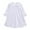 White, variant on 6Months-9Years Toddler Baby Kids Christmas Dress Winter Girls Solid Color Long Sleeved Home Wear Nightgown Clothes Fall Dress for Girls