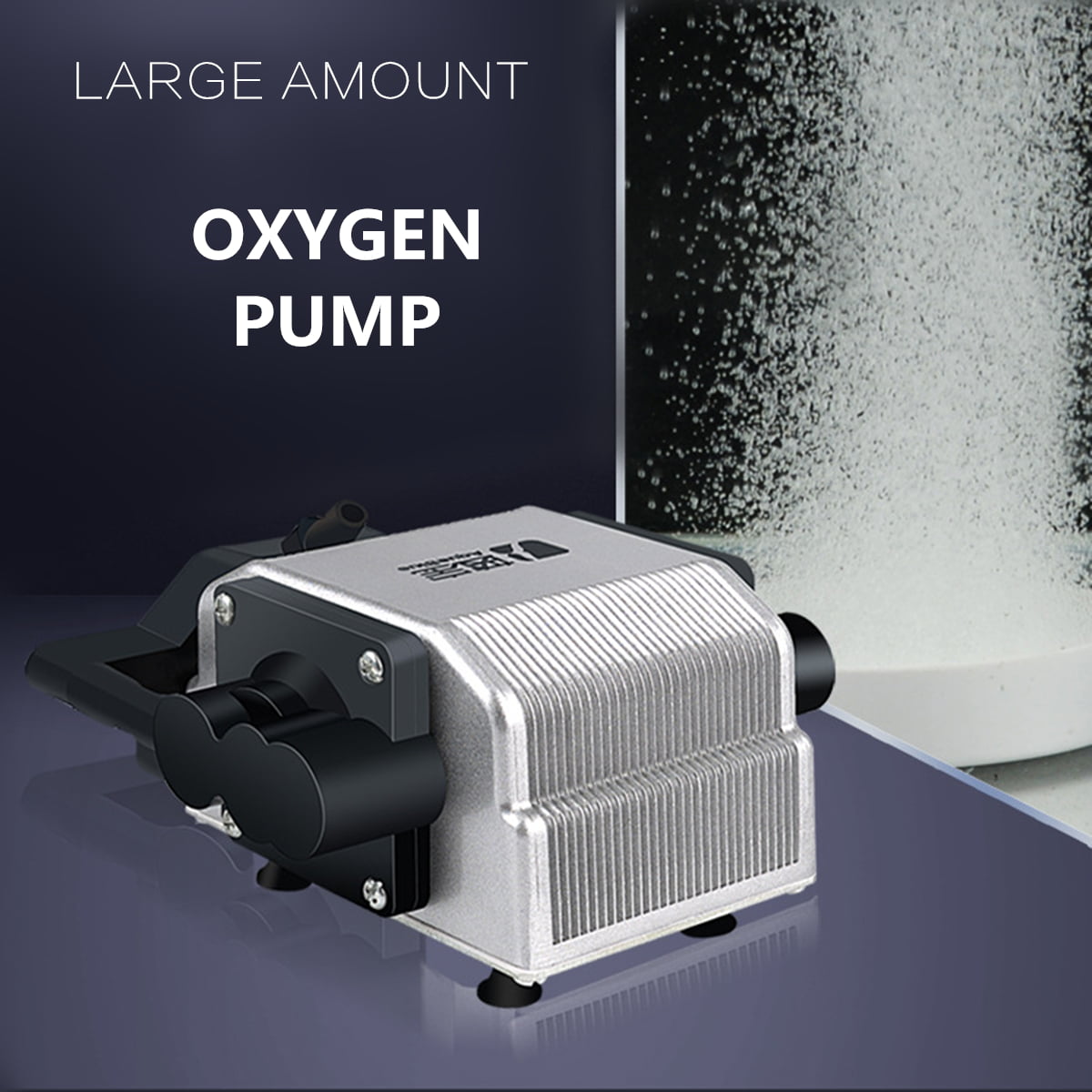 Aquarium Air Pump PERSUPER Ultra-Quite Oxygen Adjustable Super Silent Air Aerator