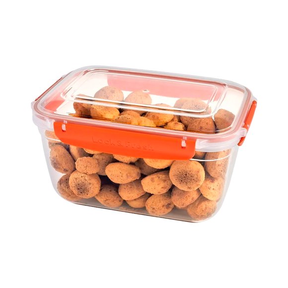Hermetico Contenedor De Alimentos Rectangular 5000 Ml