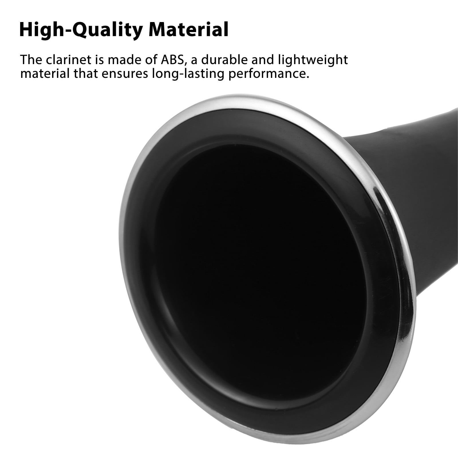 Clarinet,Professional Clarinet Kit Stand Reeds Cloth Brush Professional Ebonite Stand Professional Bb Clarinet Brush Professional Clarinet Woodwind Brush Clarinet With 10 Clarinet Student