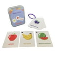 thumbnail image 1 of Flmtop 27Pcs/20Pcs/30Pcs Baby Flash Card Thickened Eye Protection Improve Logic Early Learning Flash Card Animal Number Alphabet Card Kit for Newborn, 1 of 10
