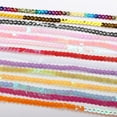 thumbnail image 6 of Conditiclusy 1 Roll Sequin Trim Glossy Cuttable 10 Yard Sewing Crafts Sequin DIY Ribbon Cloth Accessory, 6 of 7