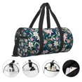thumbnail image 3 of Pofeuu Lilies Flowers Print Travel Duffel Bag,Sports Tote Gym Bag,Shoulder Weekender Overnight Bag for Women Gym Bag, 3 of 6