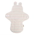 thumbnail image 2 of Serviettes hygiéniques lavables en coton biologique réutilisables de 250 mm, protège-slips jour et nuit, n°\xa02, 2 of 4