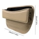 thumbnail image 4 of Caja Organizadora para Espacio Asiento Coche Bolsillo Almacenamiento Interior Cuero (Beige) 2 Uds., 4 of 6