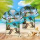thumbnail image 3 of Camisas de dinosaurios 2024 para hombre, camisa hawaiana con estampado 3D para hombre, camisetas de playa de manga corta 6xl, blusa unisex, camisa, 3 of 5
