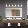 thumbnail image 4 of Livex Lighting - Middlebush - 6 Light Bath Vanity in New Traditional Style - 55, 4 of 17