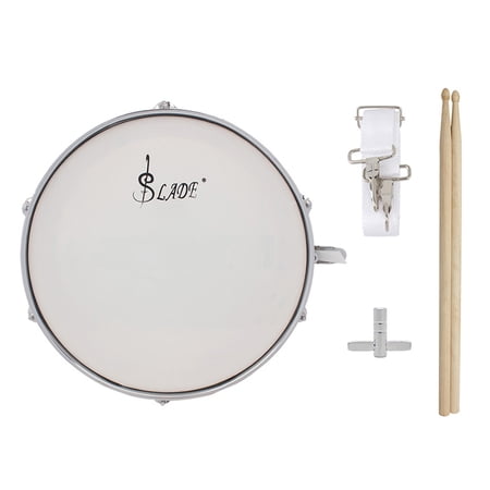 Professional Snare Drum Head 14 Inch with Drumstick Drum Key Strap for Student Band