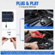 thumbnail image 3 of 2X 12V 30W Panel Solar PortáTil Car Boat Power Panel Solar Cargador de BateríA Mantenedor para Coche Motocicleta Tractor RV, 3 of 5