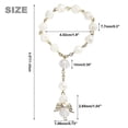 thumbnail image 4 of 30 Pcs Baptism Rosary Acrylic Rosary Beads Mini Rosaries Angel For The First Communion Baptism Part-in Stock, 4 of 5