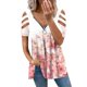 thumbnail image 1 of Top con cremallera y cuello en V de manga corta con hombros descubiertos para mujer con blusa recortada Pompotops  hkajfhjk466101, 1 of 4