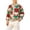 Red, variant on Girls Cardigan Sweater All Over Bear Print Crew Neck Single Button Thin Knit Long Sleeve Layering Outer Shirts for 1-8 Years