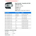 thumbnail image 2 of Right Fog Light - Compatible with 2000 - 2003 Ford F-150 2001 2002, 2 of 2