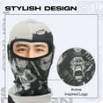 thumbnail image 2 of Anime-Inspired White Ski Mask – Full Face Balaclava for Men & Women – Windproof UV Protection Face Cover for Motorcycle, Winter, and Summer Outdoor Use, 2 of 7