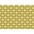thumbnail image 1 of Ahgly Company Machine Washable Indoor Rectangle Transitional Dark Golden Rod Brown Area Rugs, 2' x 3', 1 of 7