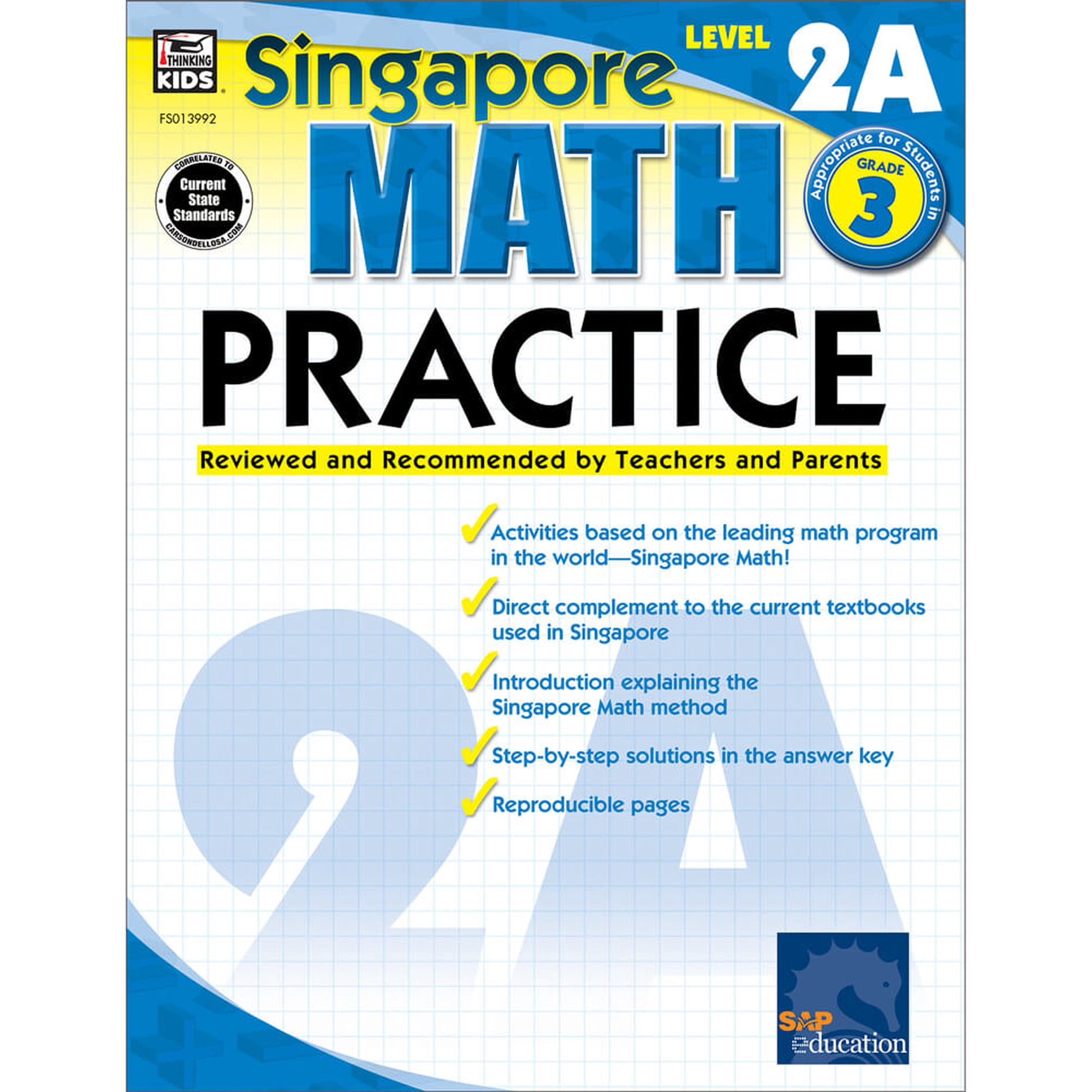 Singapore Math Practice, Level 2A