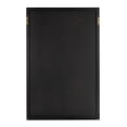 thumbnail image 5 of Creative Co-Op Vintage Glass Wall Mirror with Geometric Art Deco Wood Frame, Black, 5 of 8