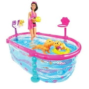 Barbie - Mattel Barbie Puppy Swim School With Pool Aa