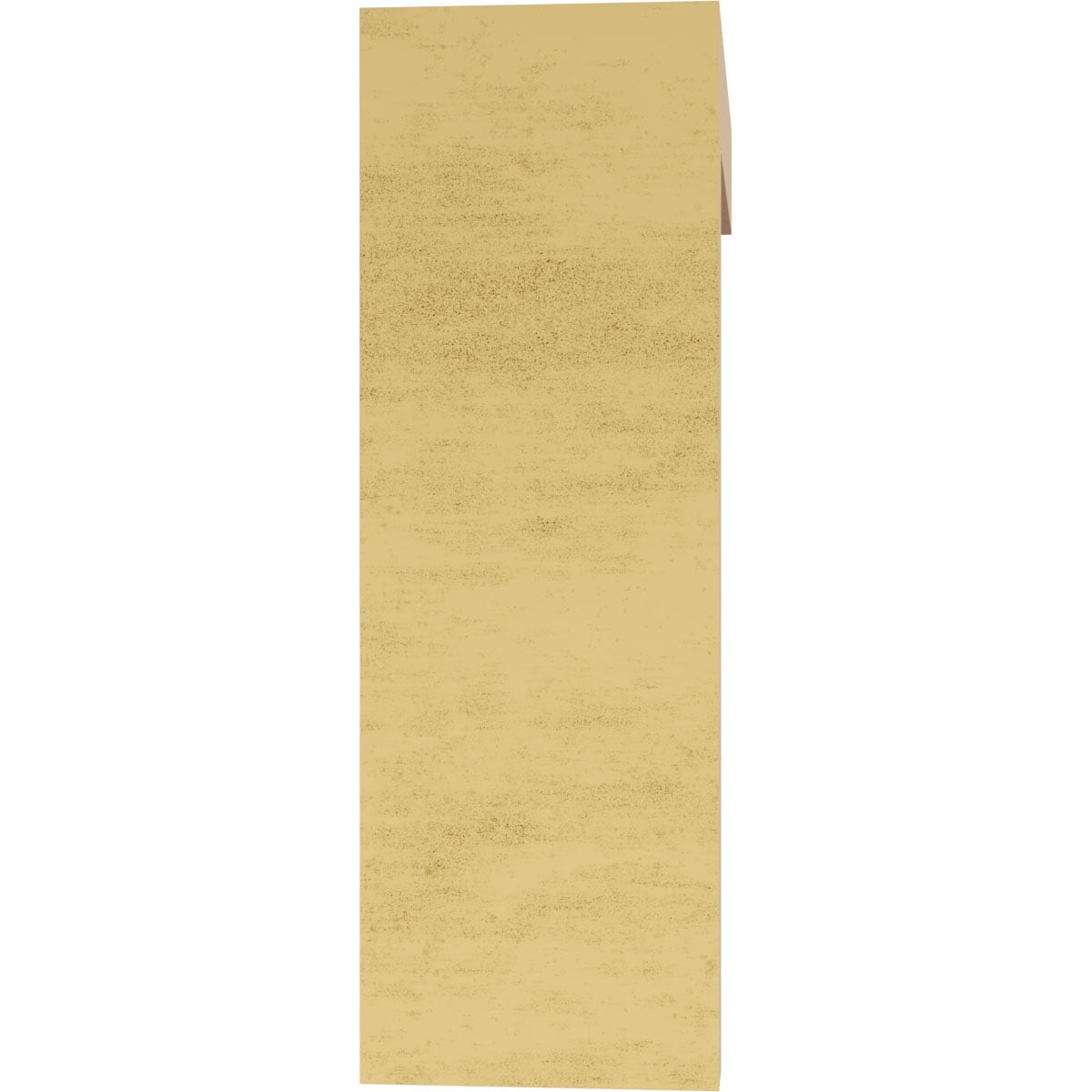 3"W x 6"D x 9"H Classic Emerson Rough Cedar Woodgrain TimberThane Corbel, Primed Tan
