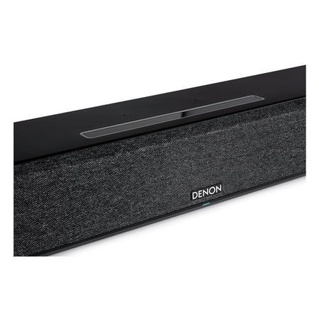 Denon - Home Sound Bar 550 with 3D Audio, Dolby Atmos & DTS:X, Built-in HEOS & Alexa - Black