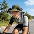 thumbnail image 5 of Solar Powered Fan Hat, Wide Sun Hat 2 USB Solar Charging Fans, Upgraded Outdoor Protection Bucket Hat for Fishing Hiking Gardening Beach, 5 of 6